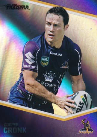 2014 NRL Traders Silver Parallels - P070 Cooper Cronk Melbourne Storm
