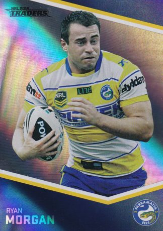 2014 NRL Traders Silver Parallels - P095 Ryan Morgan Parramatta Eels