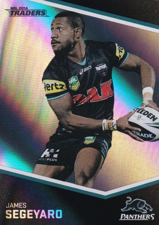 2014 NRL Traders Silver Parallels - P109 James Segeyaro Penrith Panthers