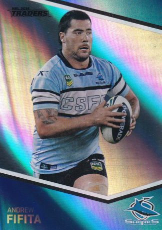 2014 NRL Traders Silver Parallels - P115 Andrew Fifita Cronulla Sharks
