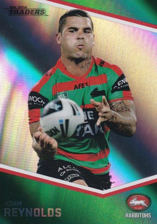2014 NRL Traders Silver Parallels - P130 Adam Reynolds South Sydney Rabbitohs