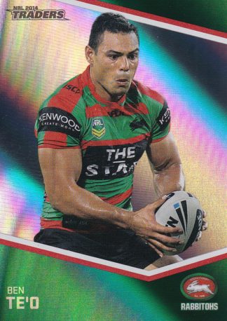 2014 NRL Traders Silver Parallels - P131 Ben Te'o South Sydney Rabbitohs