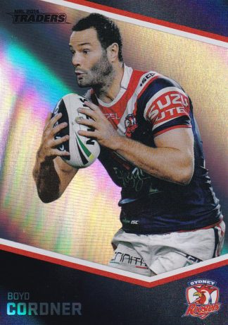 2014 NRL Traders Silver Parallels - P145 Boyd Cordner Sydney Roosters