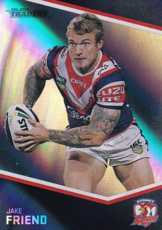 2014 NRL Traders Silver Parallels - P146 Jake Friend Sydney Roosters