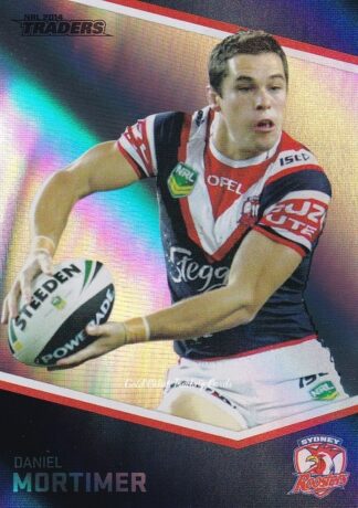 2014 NRL Traders Silver Parallels - P150 Daniel Mortimer Sydney Roosters