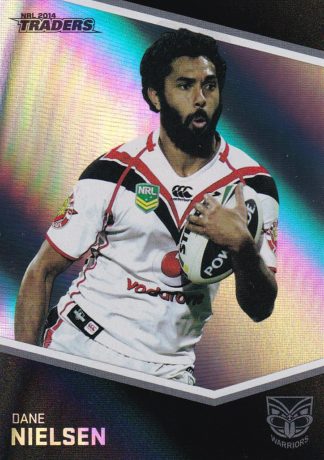 2014 NRL Traders Silver Parallels - P164 Dane Nielsen Warriors