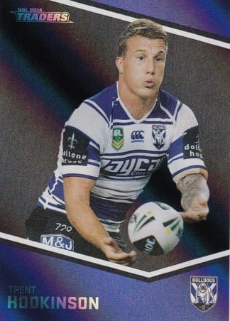 2014 NRL Traders Black Parallels - PS014 Trent Hodkinson Canterbury Bulldogs