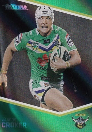 2014 NRL Traders Black Parallels - PS024 Jarrod Croker Canberra Raiders