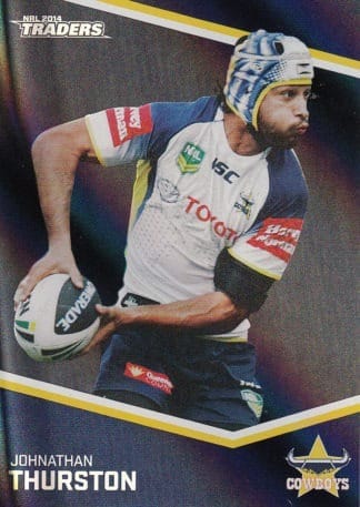 2014 NRL Traders Black Parallels - PS035 Johnathan Thurston North Qld Cowboys