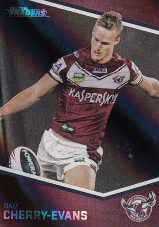 2014 NRL Traders Black Parallels - PS059 Daly Cherry-Evans Manly Sea Eagles