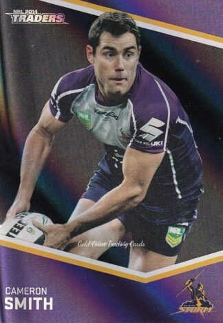 2014 NRL Traders Black Parallels - PS067 Cameron Smith Melbourne Storm