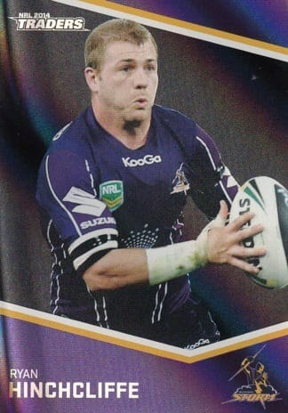 2014 NRL Traders Black Parallels - PS074 Ryan Hinchcliffe Melbourne Storm