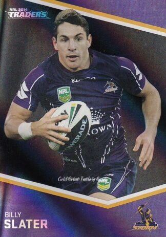 2014 NRL Traders Black Parallels - PS077 Billy Slater Melbourne Storm