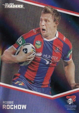 2014 NRL Traders Black Parallels - PS087 Robbie Rochow Newcastle Knights