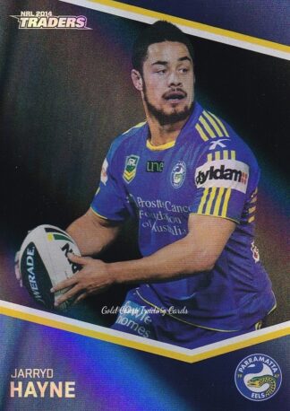 2014 NRL Traders Black Parallels - PS089 Jarryd Hayne Parramatta Eels