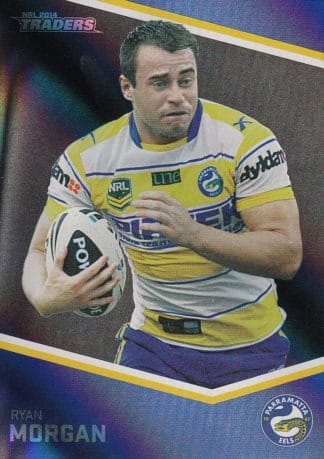 2014 NRL Traders Black Parallels - PS095 Ryan Morgan Parramatta Eels