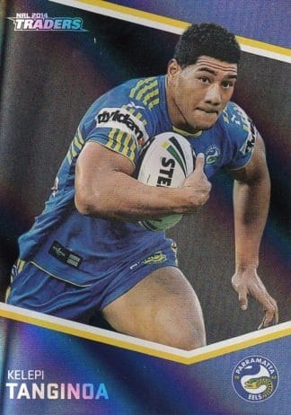 2014 NRL Traders Black Parallels - PS099 Kelepi Tanginoa Parramatta Eels