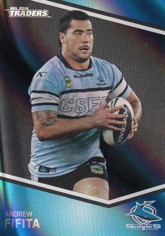 2014 NRL Traders Black Parallels - PS115 Andrew Fifita Cronulla Sharks