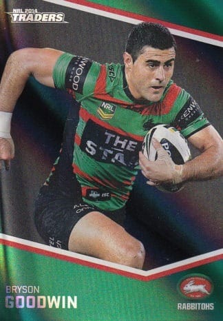 2014 NRL Traders Black Parallels - PS126 Bryson Goodwin South Sydney Rabbitohs
