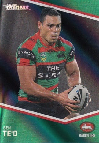 2014 NRL Traders Black Parallels - PS131 Ben Te'o South Sydney Rabbitohs