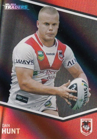 2014 NRL Traders Black Parallels - PS139 Dan Hunt St George Dragons