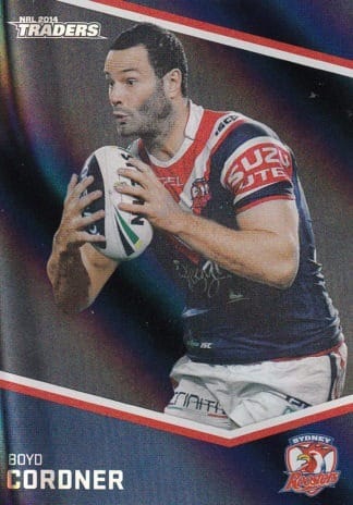 2014 NRL Traders Black Parallels - PS145 Boyd Cordner Sydney Roosters