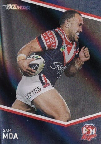 2014 NRL Traders Black Parallels - PS149 Sam Moa Sydney Roosters