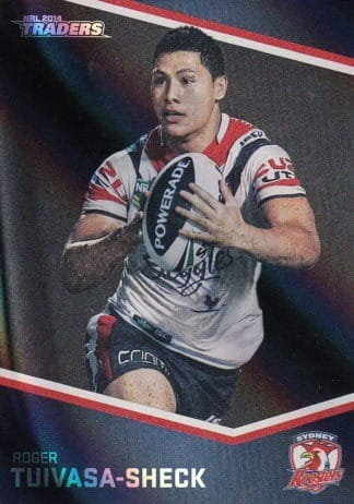 2014 NRL Traders Black Parallels - PS152 Roger Tuivasa-Sheck Sydney Roosters