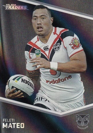 2014 NRL Traders Black Parallels - PS162 Feleti Mateo Warriors
