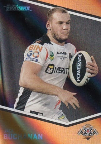 2014 NRL Traders Black Parallels - PS168 Jack Buchanan Wests Tigers