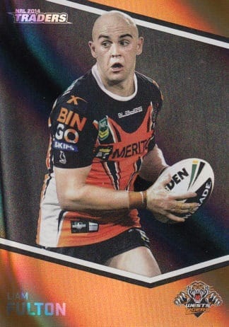 2014 NRL Traders Black Parallels - PS169 Liam Fulton Wests Tigers