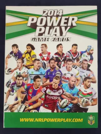 2014 NRL Power Play Album With Base And Inserts - 269 Cards