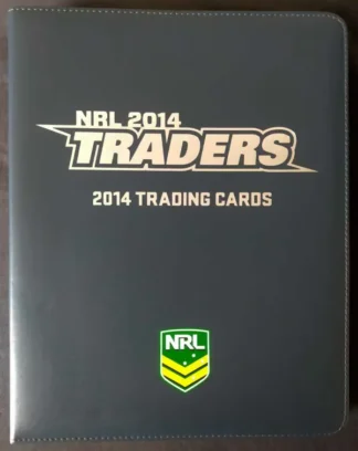 2014 NRL Traders Album With Full Base Set - 176 Common Cards