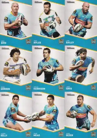 2014 NRL Traders Base Team Set - Gold Coast Titans