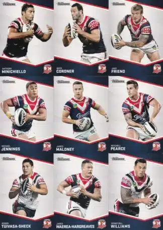 2014 NRL Traders Base Team Set - Sydney Roosters