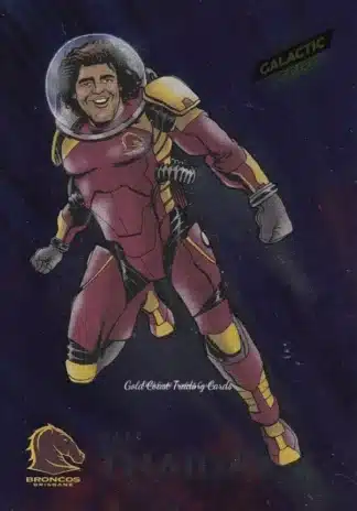 2014 NRL Traders Galactic Stars - GS01 Sam Thaiday Brisbane Broncos