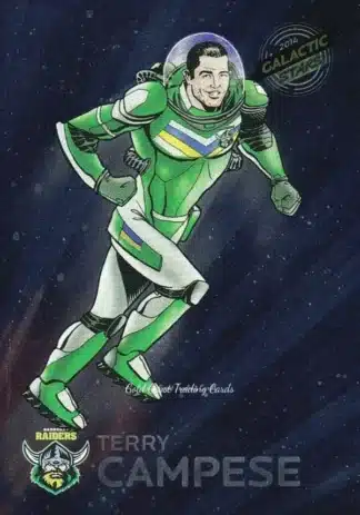 2014 NRL Traders Galactic Stars - GS03 Terry Campese Canberra Raiders