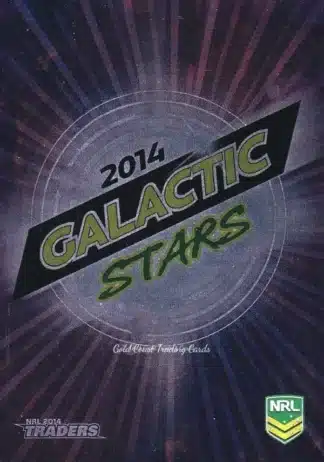 2014 NRL Traders Galactic Stars - GS05 2014 Galactic Stars Header Card