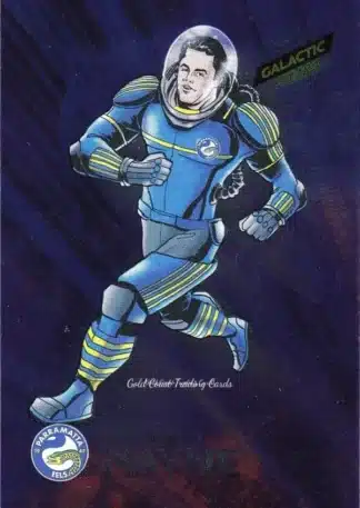 2014 NRL Traders Galactic Stars - GS10 Jarryd Hayne Parramatta Eels