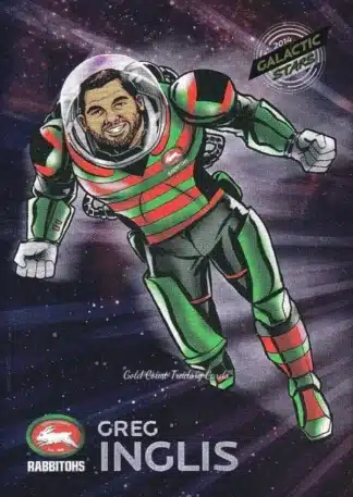 2014 NRL Traders Galactic Stars - GS13 Greg Inglis South Sydney Rabbitohs