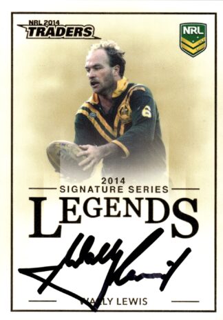 2014 NRL Traders Legends Signature Cards