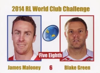 2014 World Club Challenge - Card 06 James Maloney & Blake Green