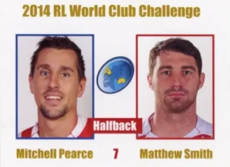 2014 World Club Challenge - Card 07 Mitchell Pearce & Matthew Smith