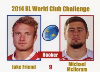 2014 World Club Challenge - Card 09 Jake Friend & Michael McIloram