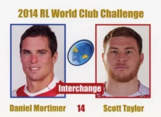 2014 World Club Challenge - Card 14 Daniel Mortimer & Scott Taylor