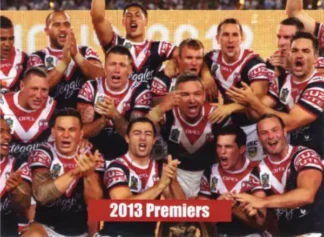 The NRL Trading Card Specialists 13 2014 World Club Challenge - Card 19 2013 NRL Premiers