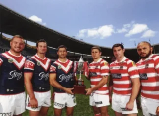 The NRL Trading Card Specialists 11 2014 World Club Challenge - Card 21 World Club Teams