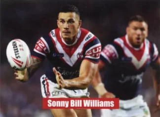 The NRL Trading Card Specialists 8 2014 World Club Challenge - Card 24 Sonny Bill Williams