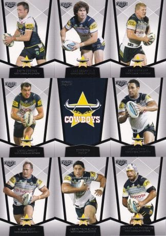 2015 NRL Elite Base Team Set - North QLD Cowboys