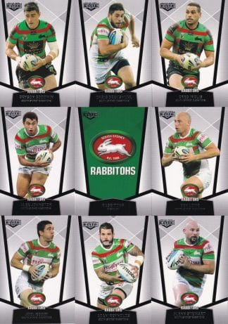 2015 NRL Elite Base Team Set - South Sydney Rabbitohs